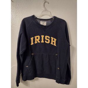 Banner 47 IRISH Sweatshirt Relaxed Fit Sz Large Navy #Bin2